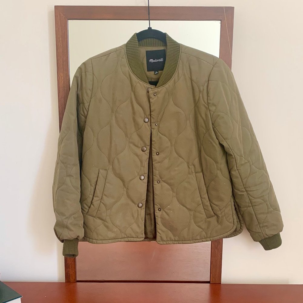 Quilted Military Jacket